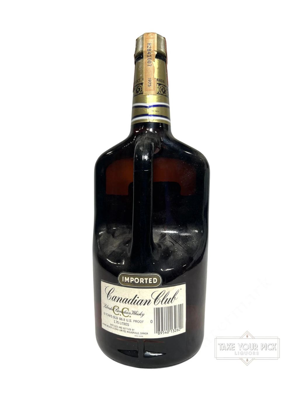 Canadian Club 6-year 1975 1.75 Liter