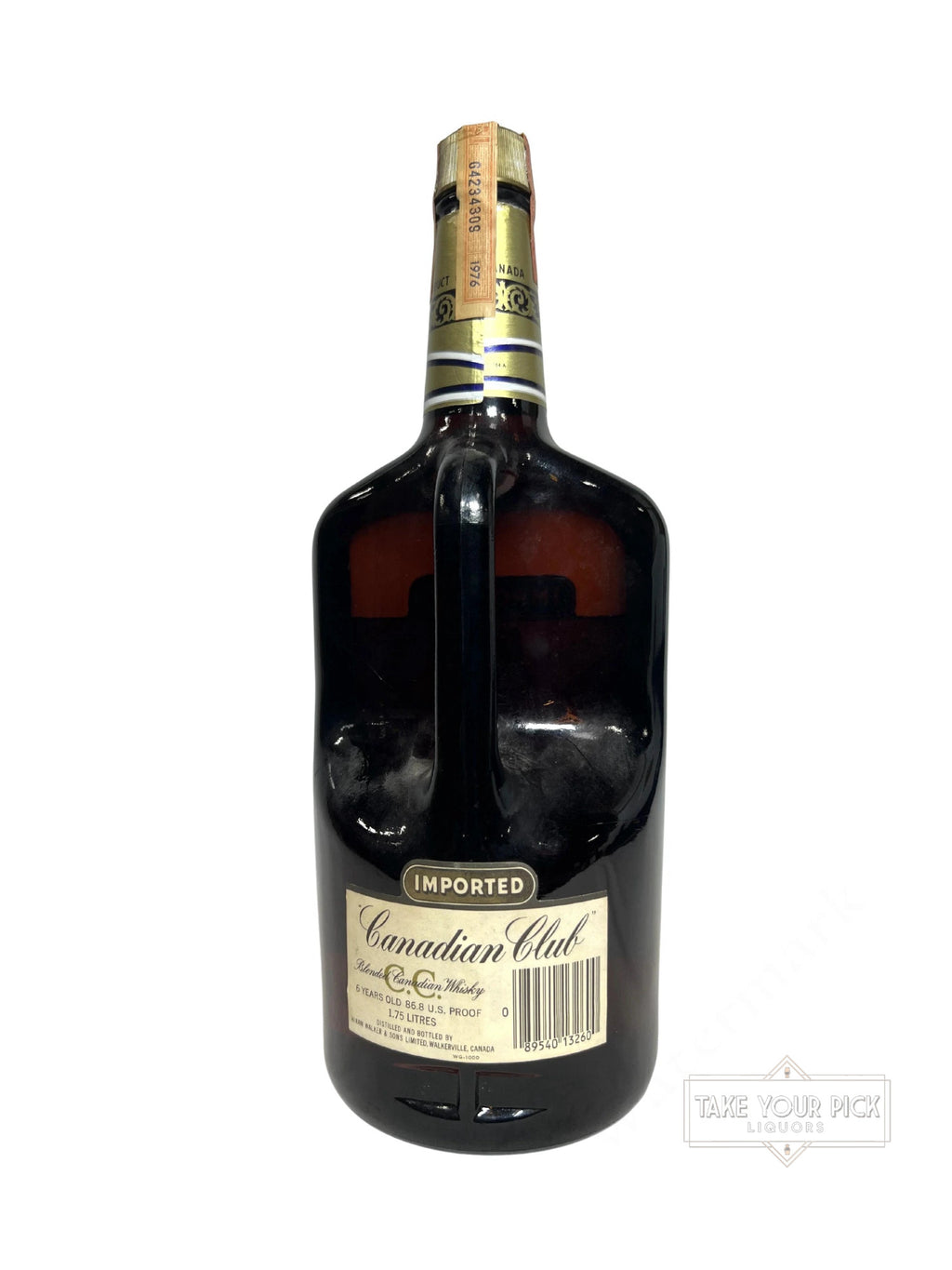 Canadian Club 6-year 1976 1.75 Liter