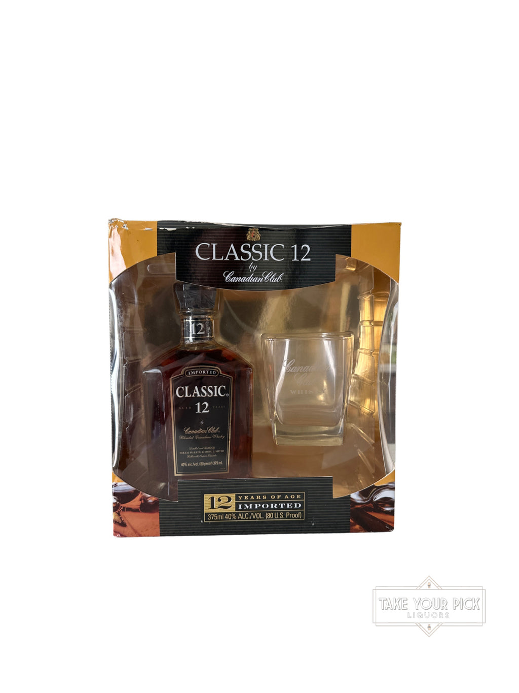 Canadian Club Classic 12 Year 80 Proof 375ml