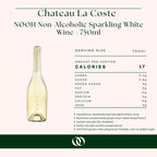 Chateau La Coste - NOOH Non-Alcoholic Sparkling White Wine - 750ml