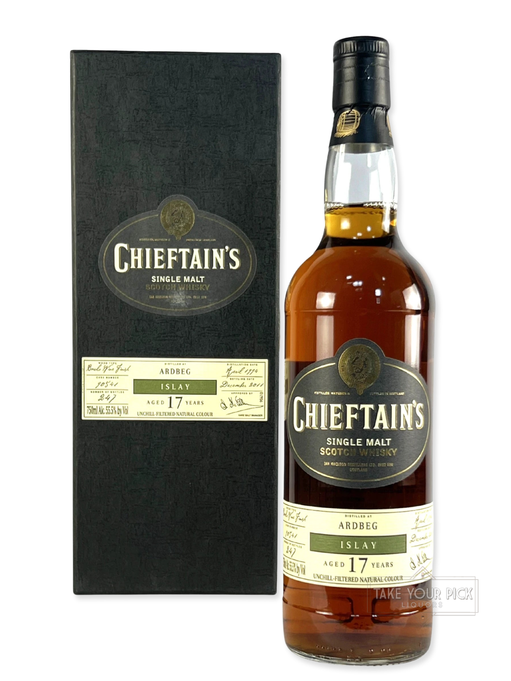 Chieftain's Ardbeg 17-year Barolo Cask 2011 - 111 Proof