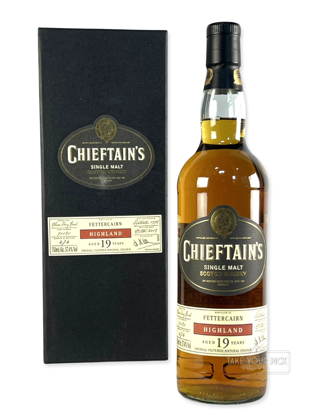 Chieftain's Fettercairn 19-year 2015 - 114.8 Proof