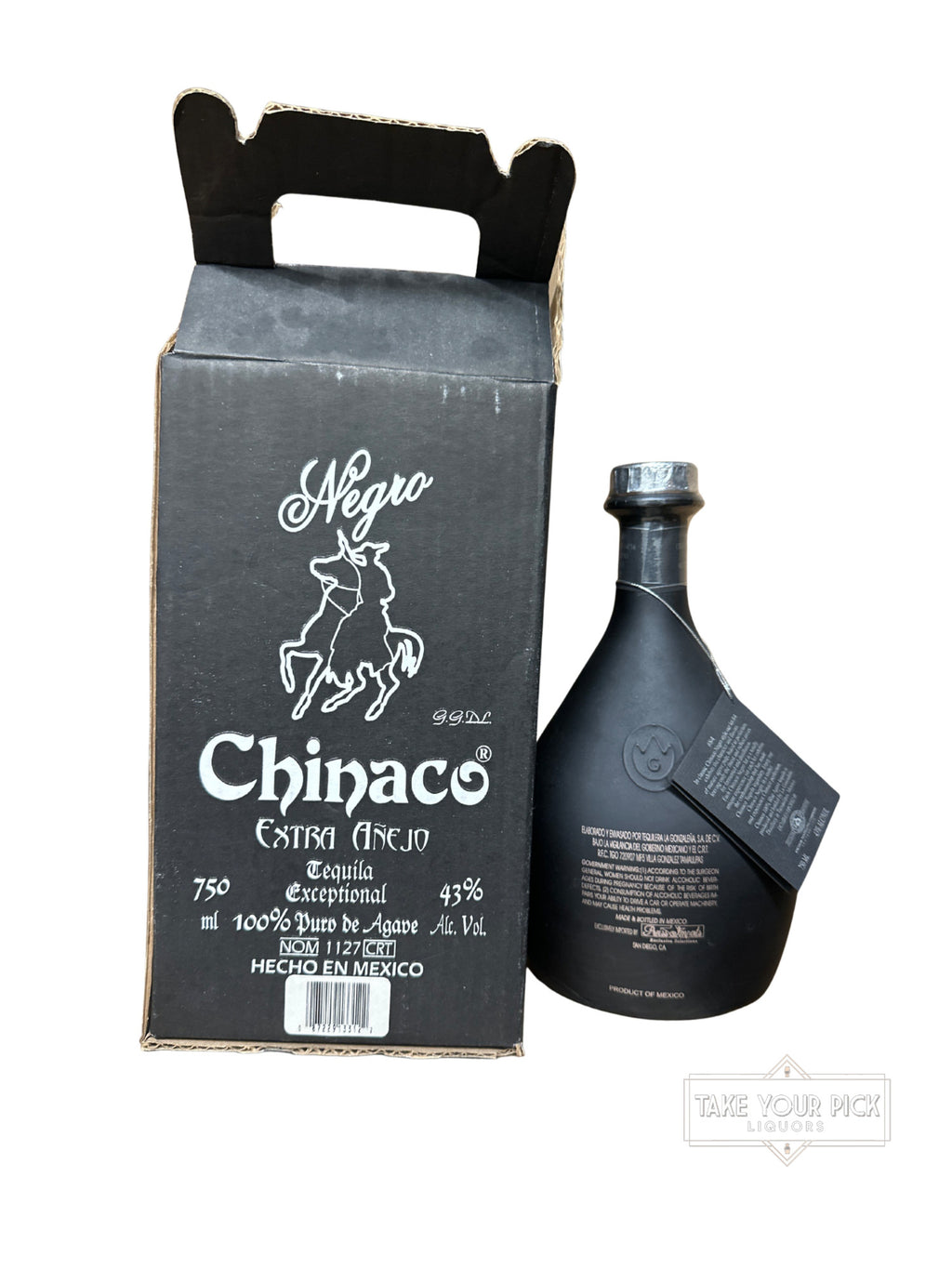 Chinaco Lot #84 Chinaco Extra Anejo Tequila Negro 86 Proof 750ml