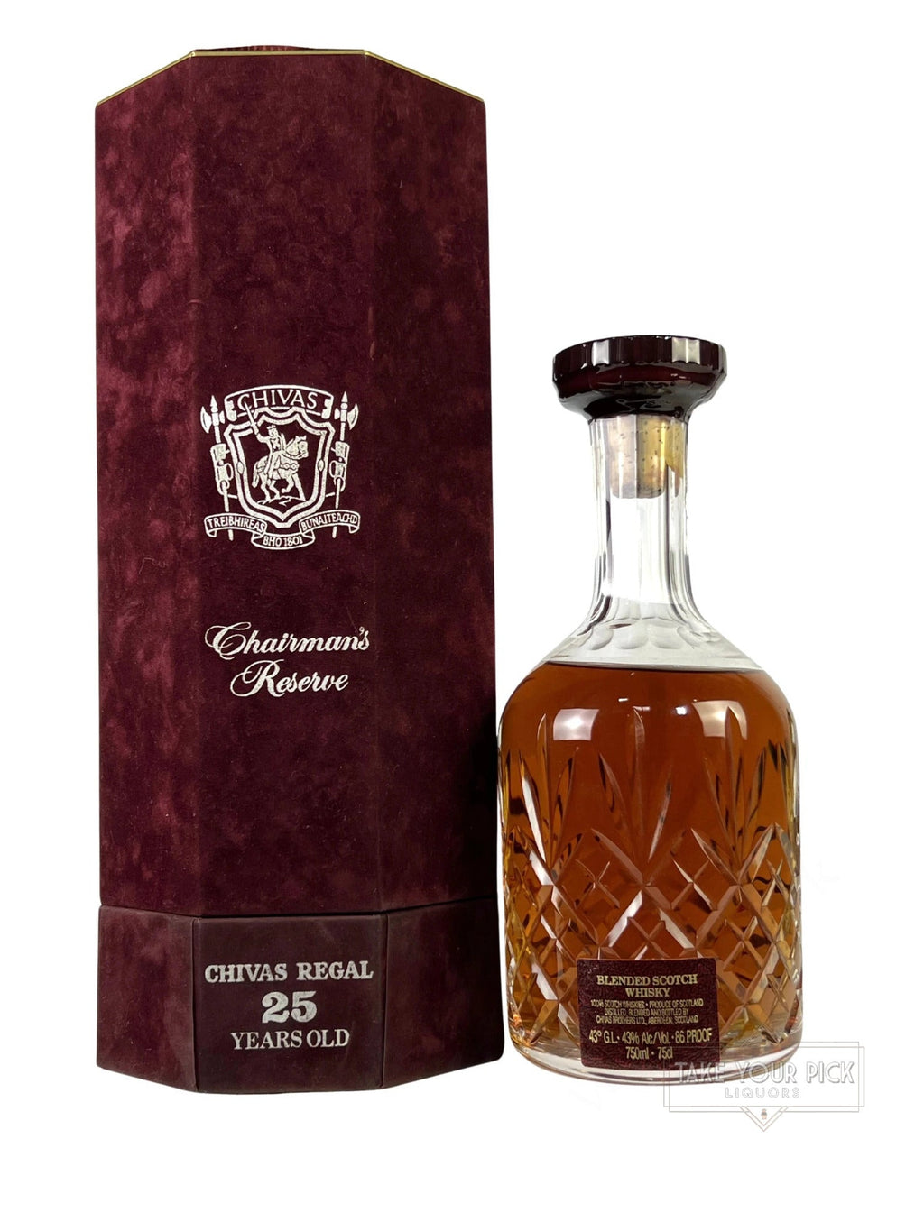 Chivas Regal 25 Years Old Chairman's Reserve II