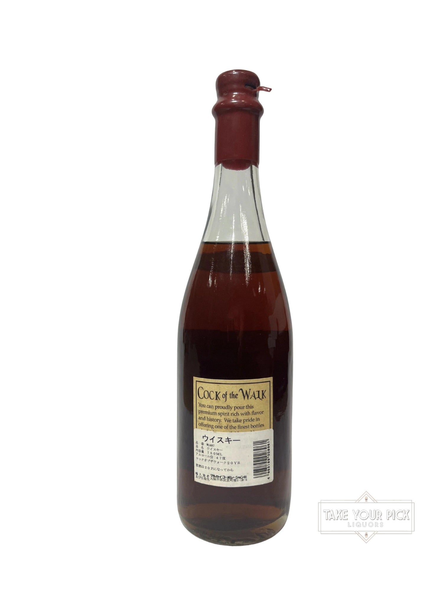 Cock of the Walk 20-year Red Wax - 94 Proof