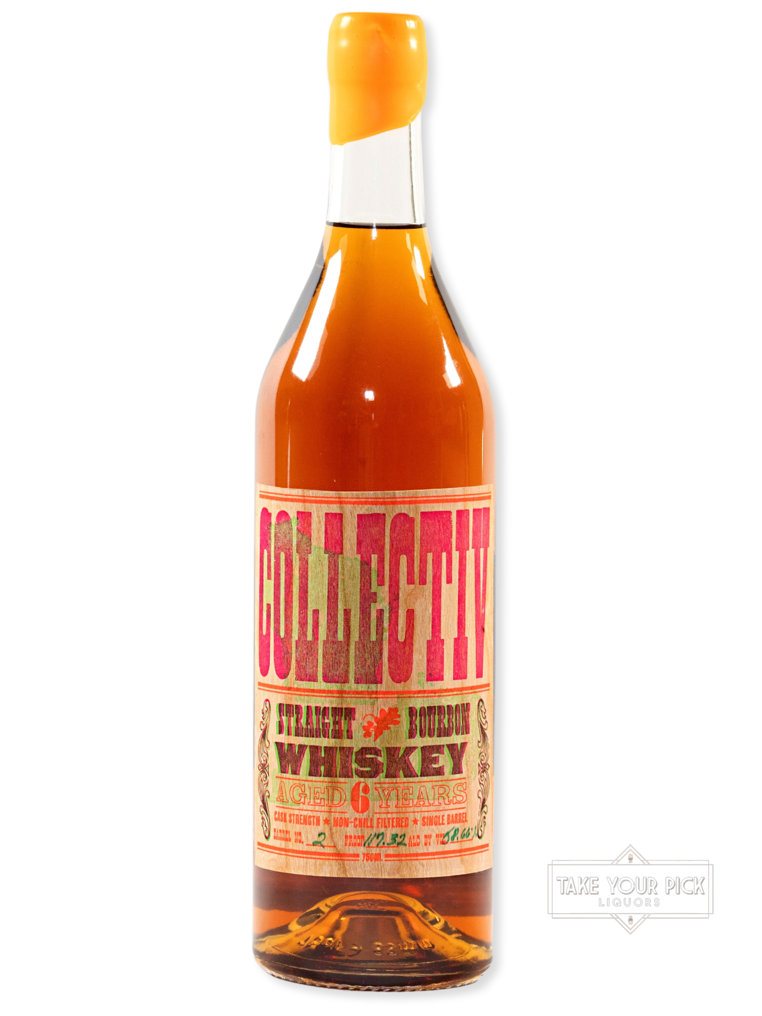 'Collectiv' 6 Year Bourbon, Single Barrel Straight From The Barrel, #2 117.32 pf