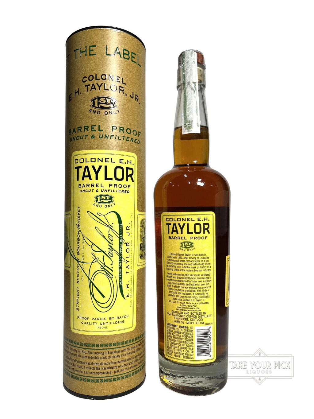 2024 Colonel E.H. Taylor Barrel Proof - 750ml 127.3 Proof (Batch 13)
