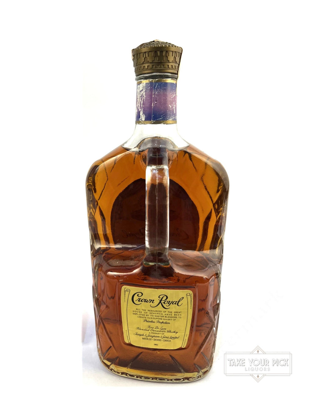 Crown Royal 1.75 Liter 1979