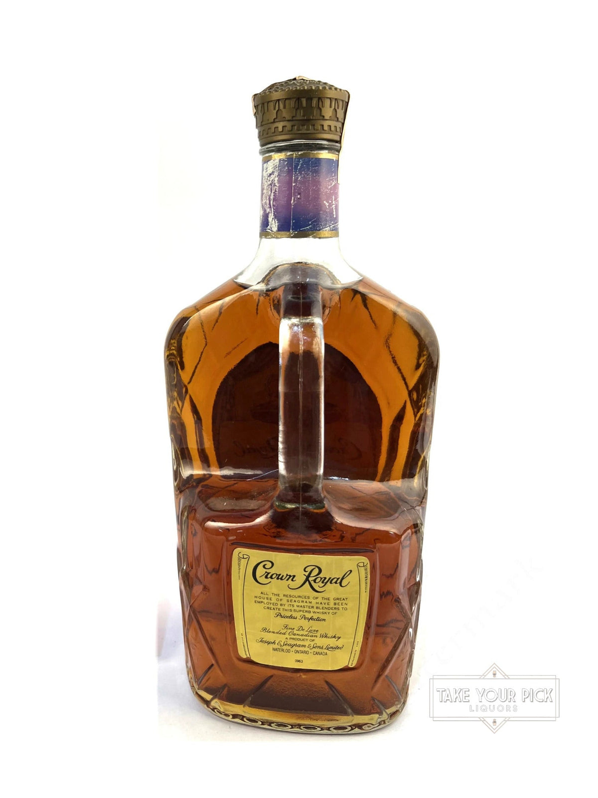 Crown Royal 1.75 Liter 1979