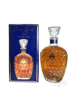 Crown Royal 15-year Vinyl Lablel 1990's with box - 80 Proof 750ml