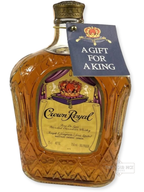 Crown Royal 1977 - 80 Proof - Bottle Front