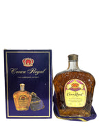 Crown Royal 1977 Liter with bag and box - 80 Proof