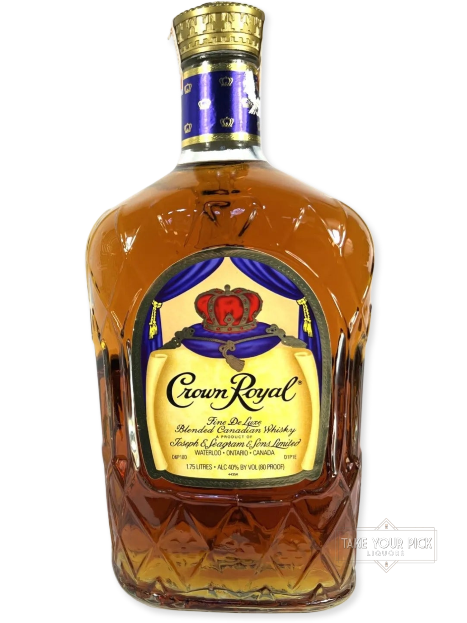 Crown Royal 1979 1.75 Liter - 80 Proof - Bottle Front