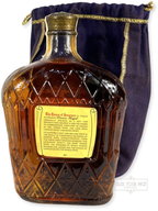 Crown Royal 1979 750ml with bag - 80 Proof - Bottle Back