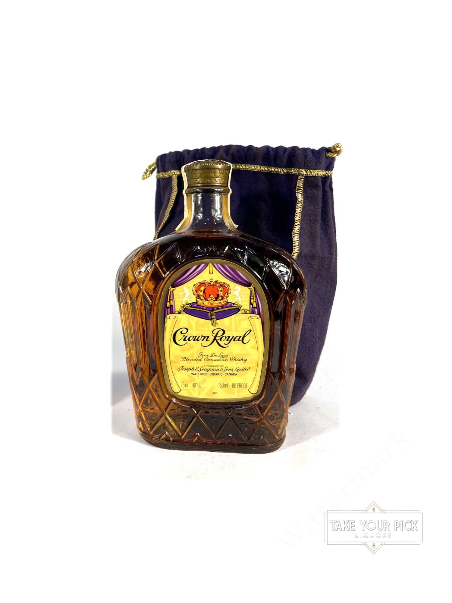 Crown Royal 1979 750ml with bag - 80 Proof
