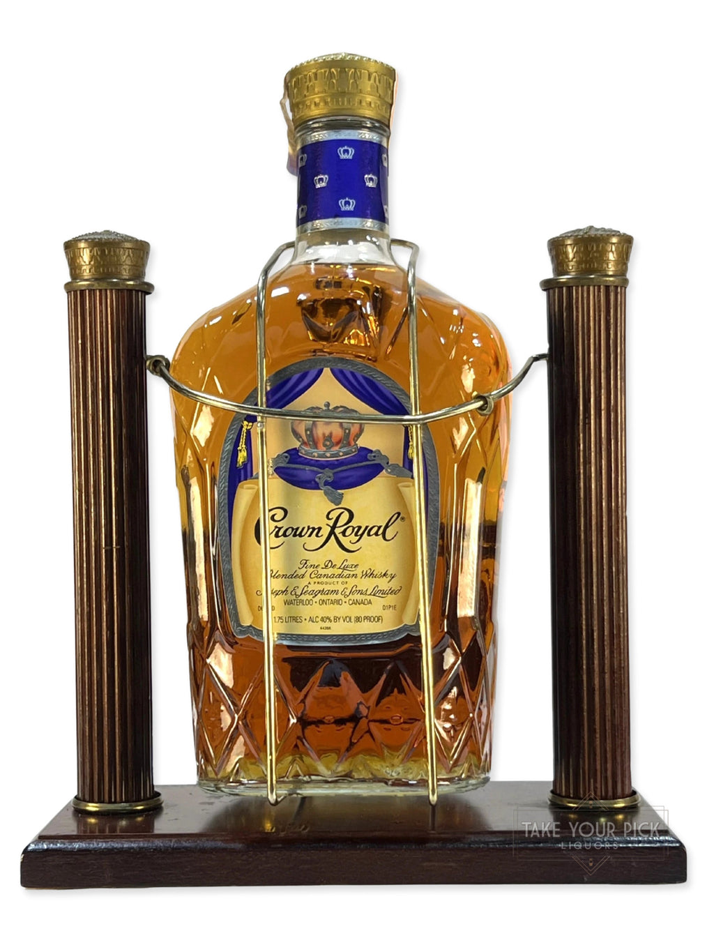 Crown Royal 1982 1.75 Liter with cradle