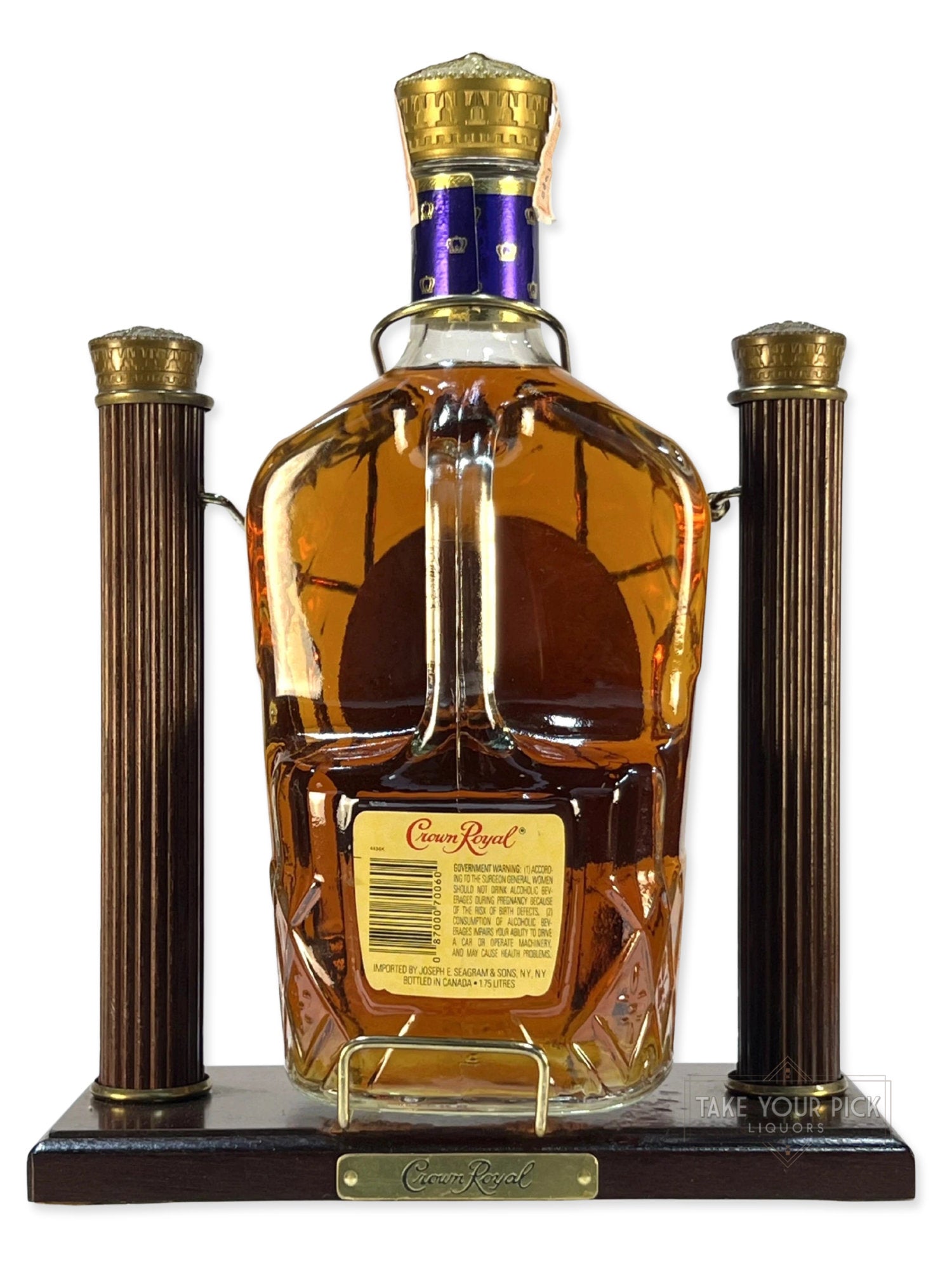 Crown Royal 1982 1.75 Liter with cradle