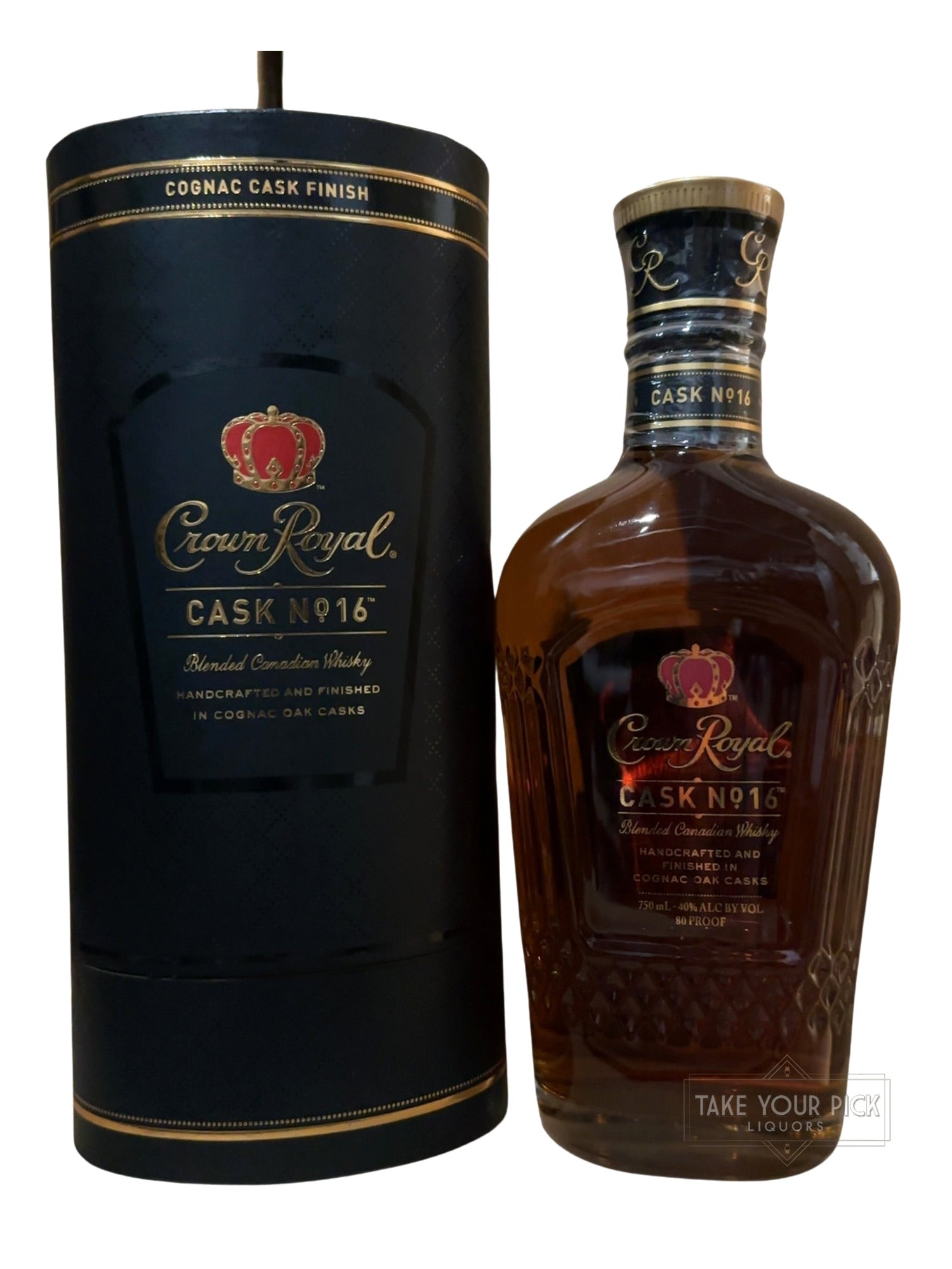 Crown Royal Cask No. 16 Blended Canadian Whisky 80 Proof