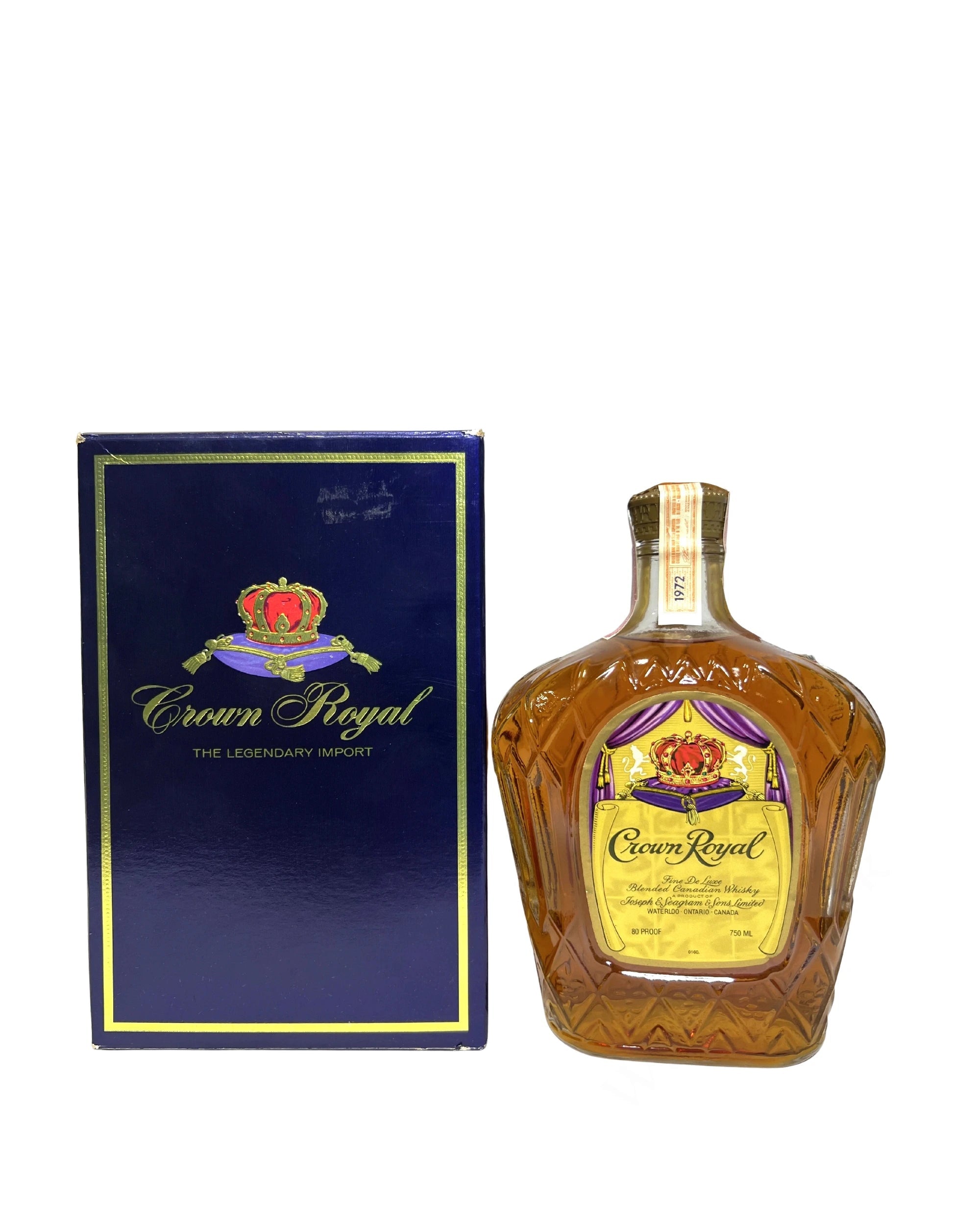 Crown Royal 1973 with box