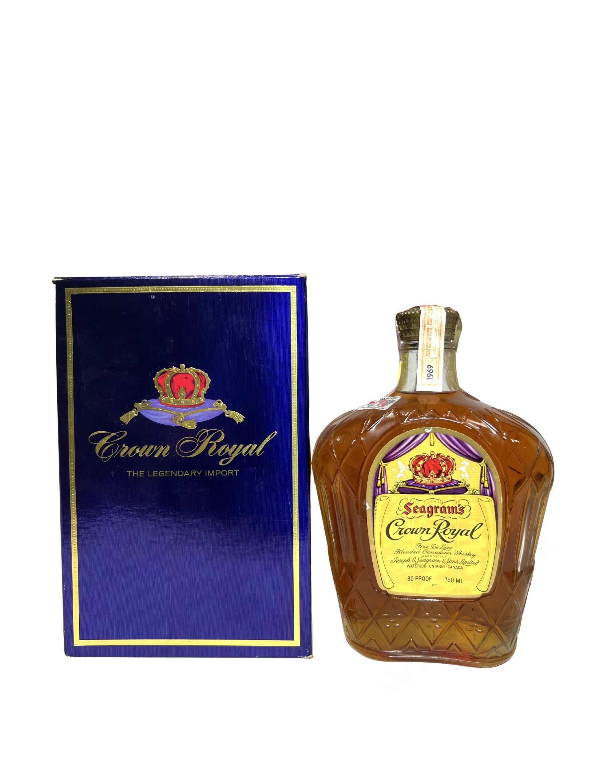 Crown Royal 1969 with box