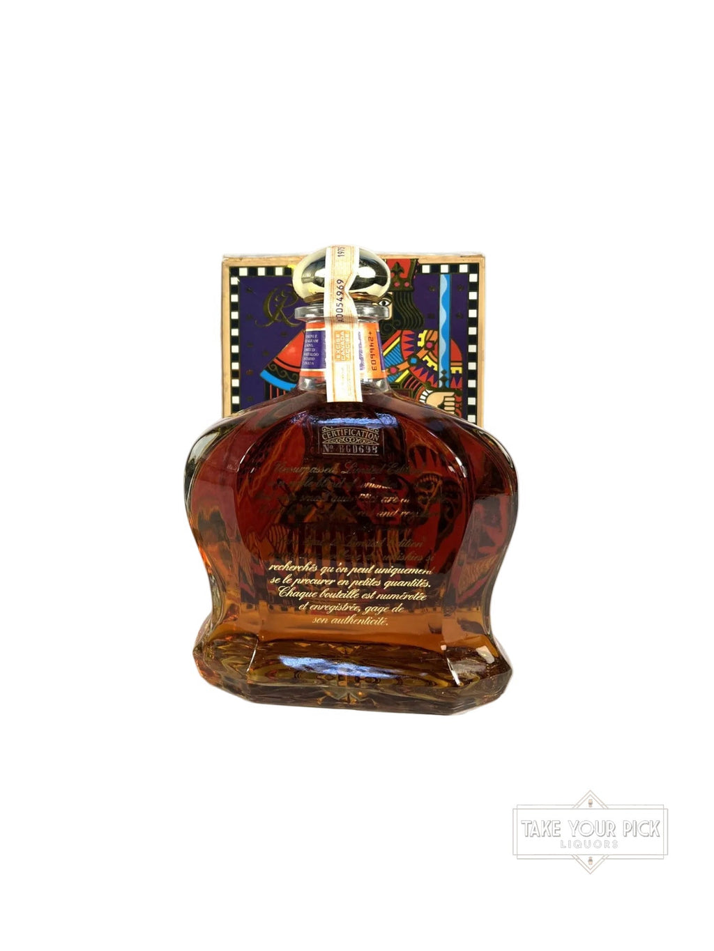 Crown Royal Limited Edition Poker Set 1975 - 80 Proof