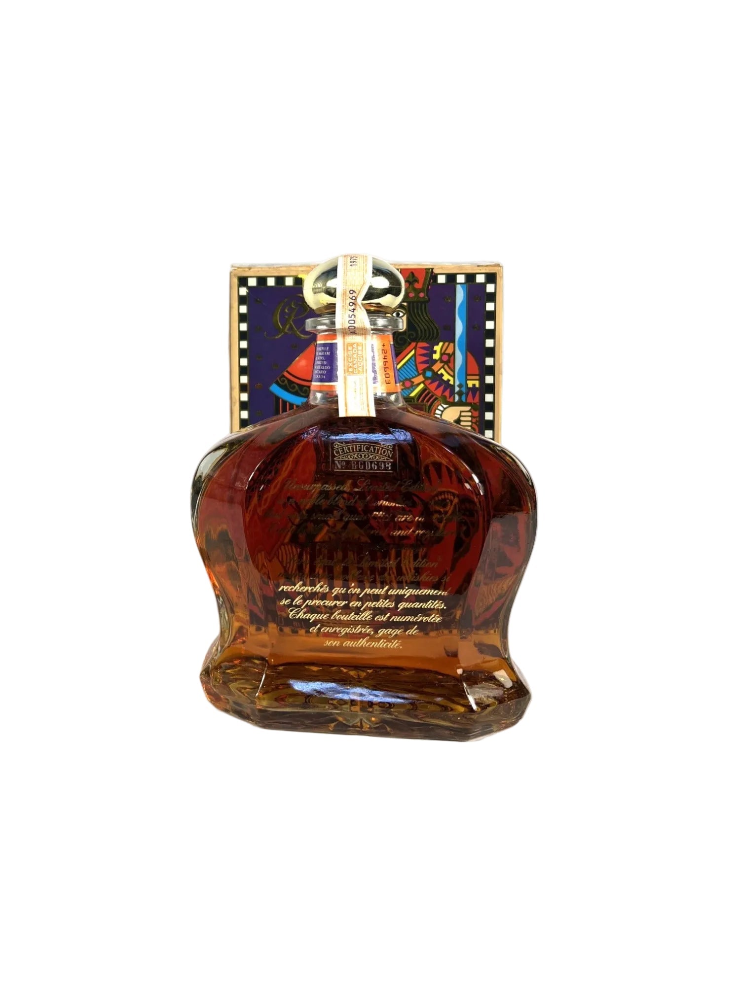 Crown Royal Limited Edition Poker Set 1975