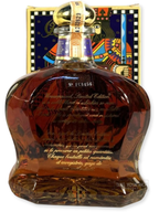 Crown Royal Limited Edition Poker Set 1978 - 80 Proof - Bottle Back