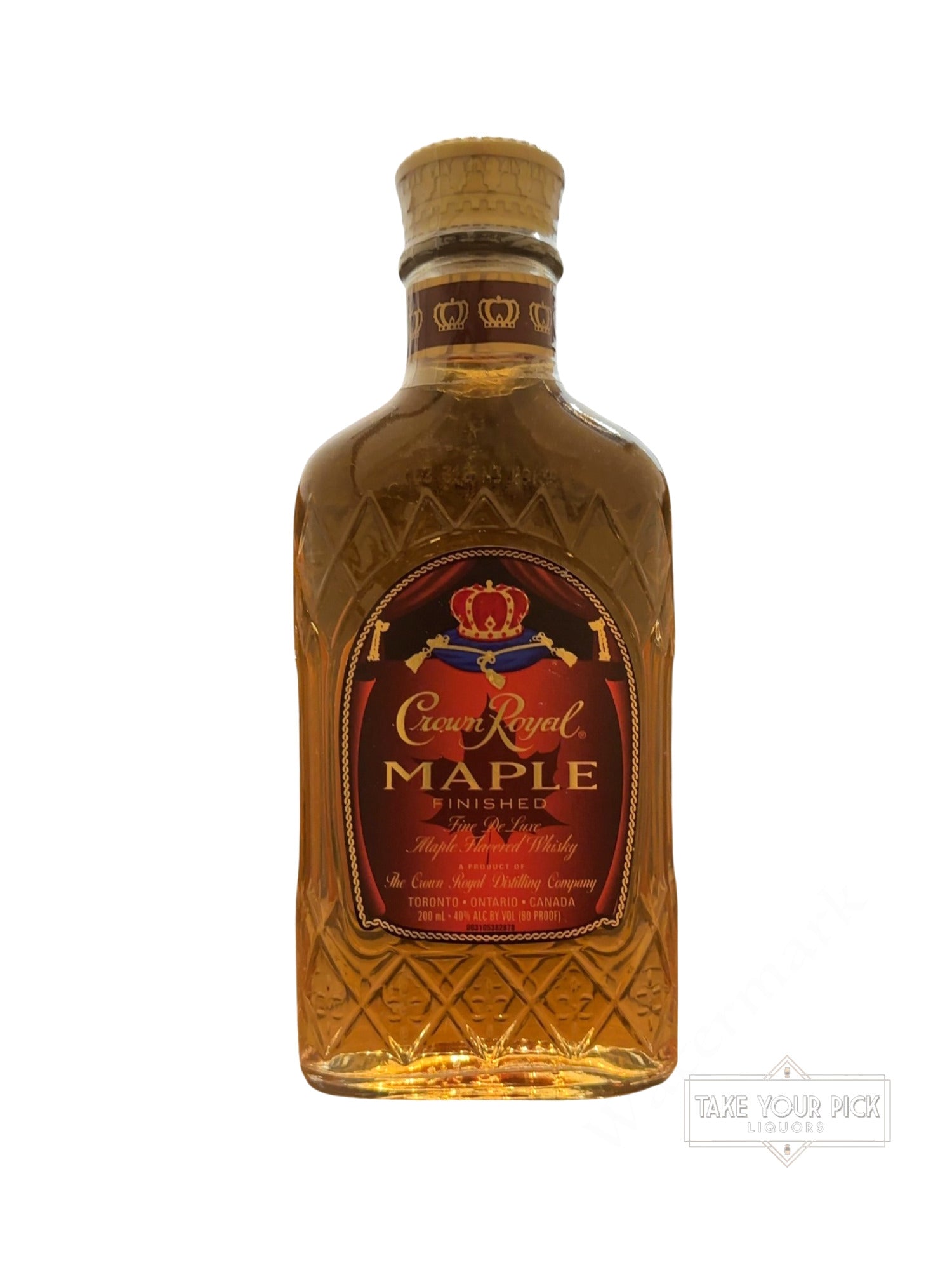 Crown Royal Maple Finished Whisky 80 Proof - 200ml