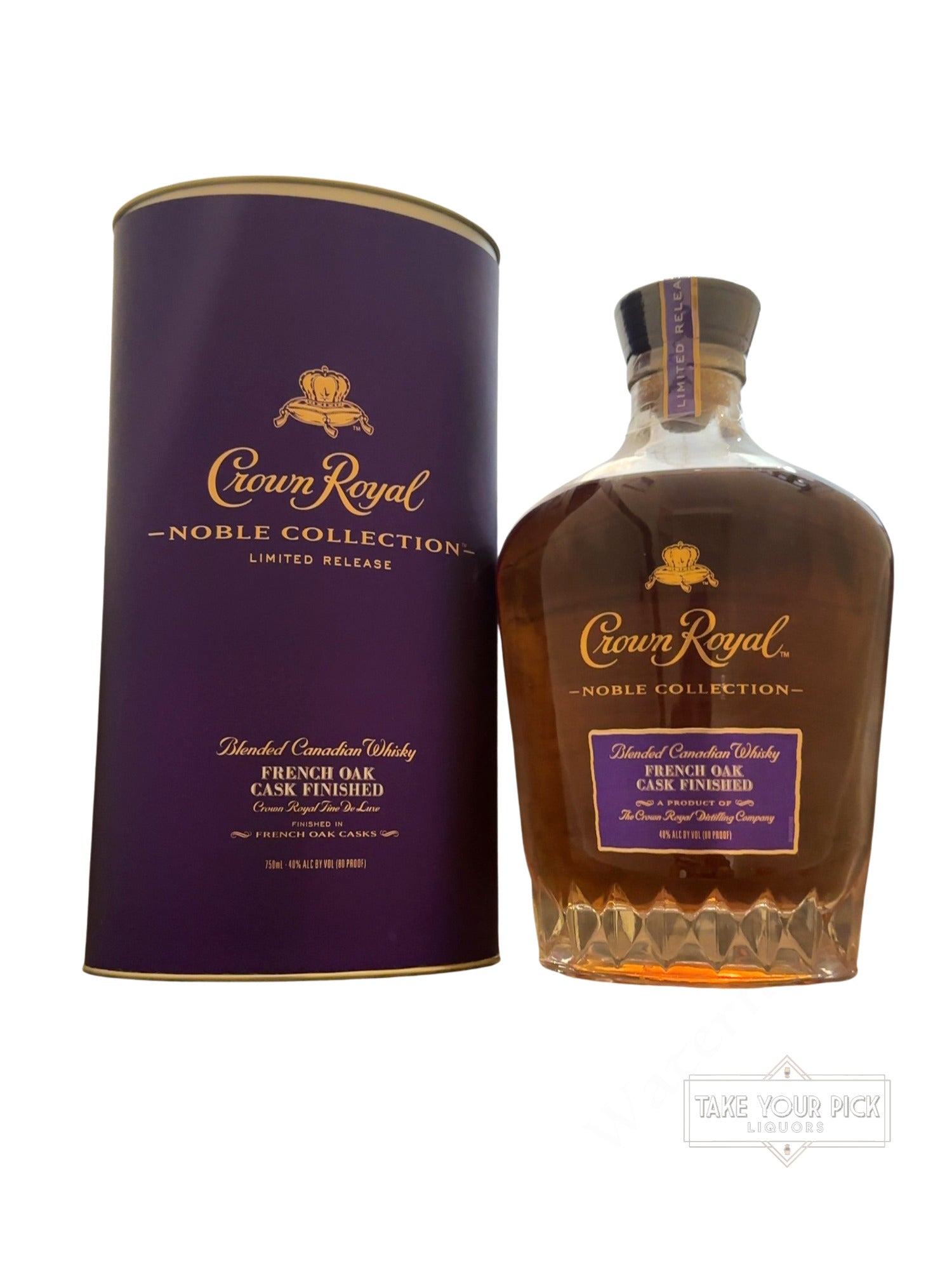 Crown Royal Noble Collection French Oak Cask Finished 80 Proof