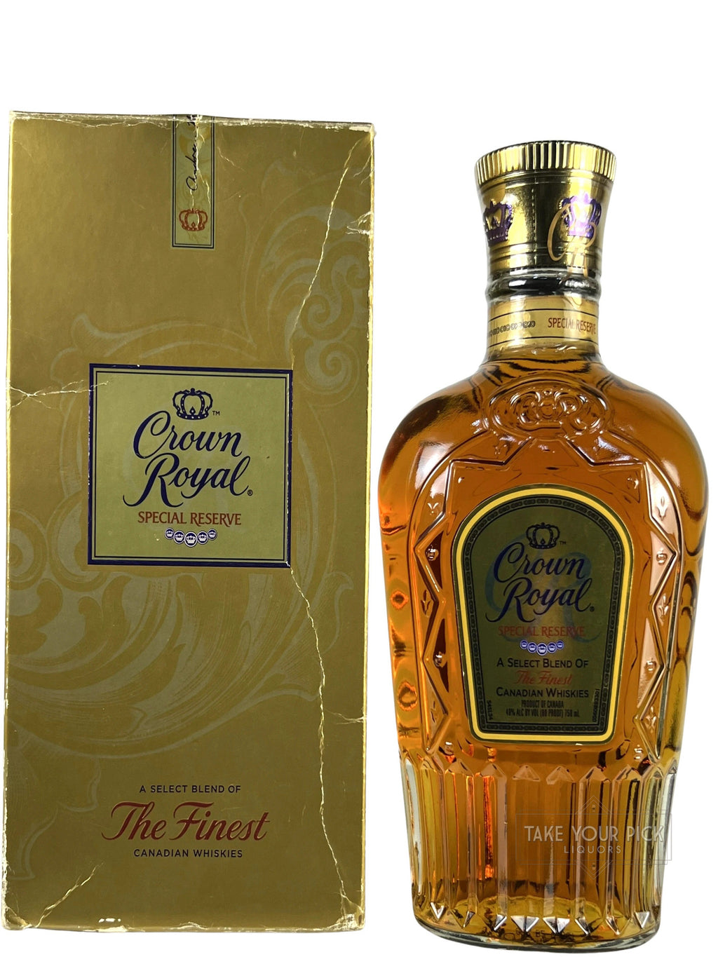 Crown Royal Special Reserve 1990's with box