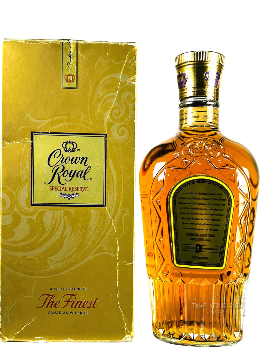 Crown Royal Special Reserve 1990's with box
