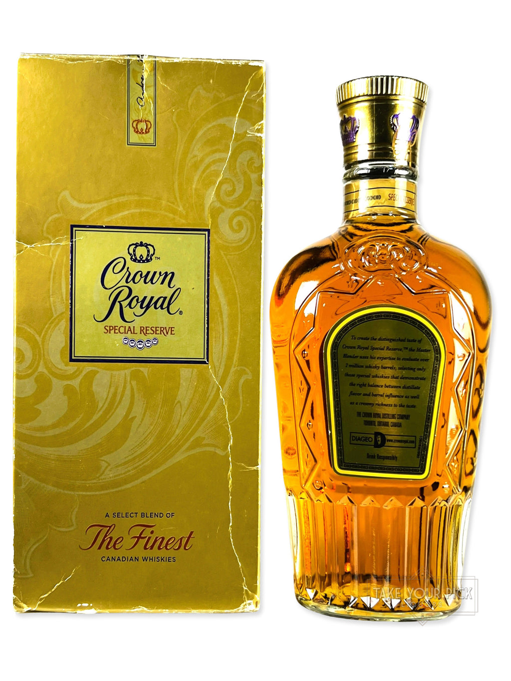 Crown Royal Special Reserve 1990's with box