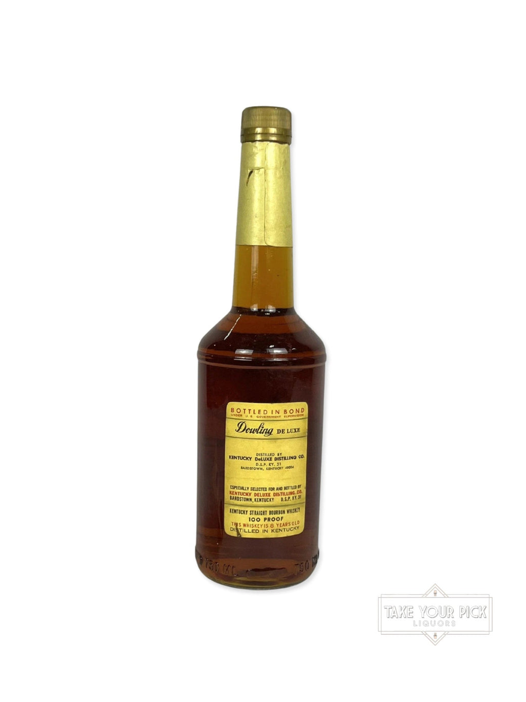 Dowling De Luxe BIB 1994 (pre-fire) - 100 Proof
