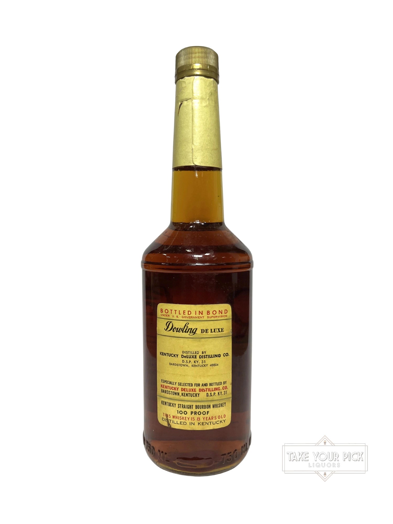 Dowling De Luxe BIB 1994 (pre-fire) - 100 Proof