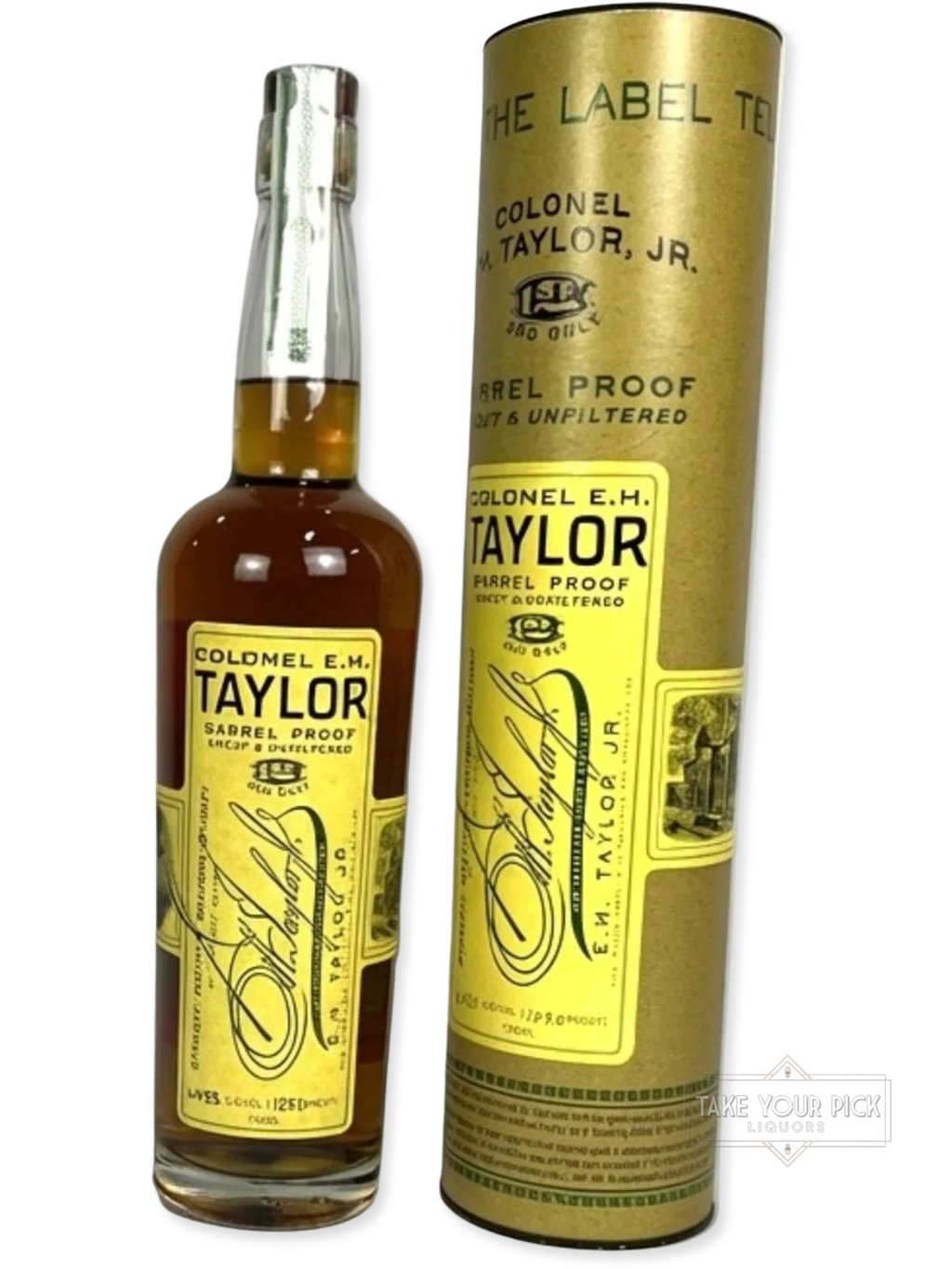 EHT Barrel Proof Bourbon 2014 (batch 3) - 129.0 Proof - Bottle Front