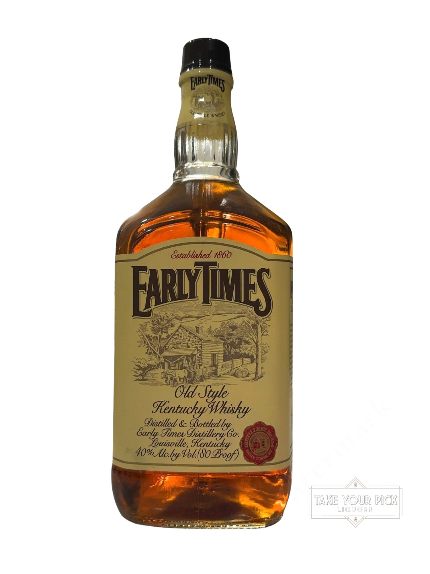 Early Times Distillery Co. Old Style Kentucky Whisky 80 Proof 1.75ml