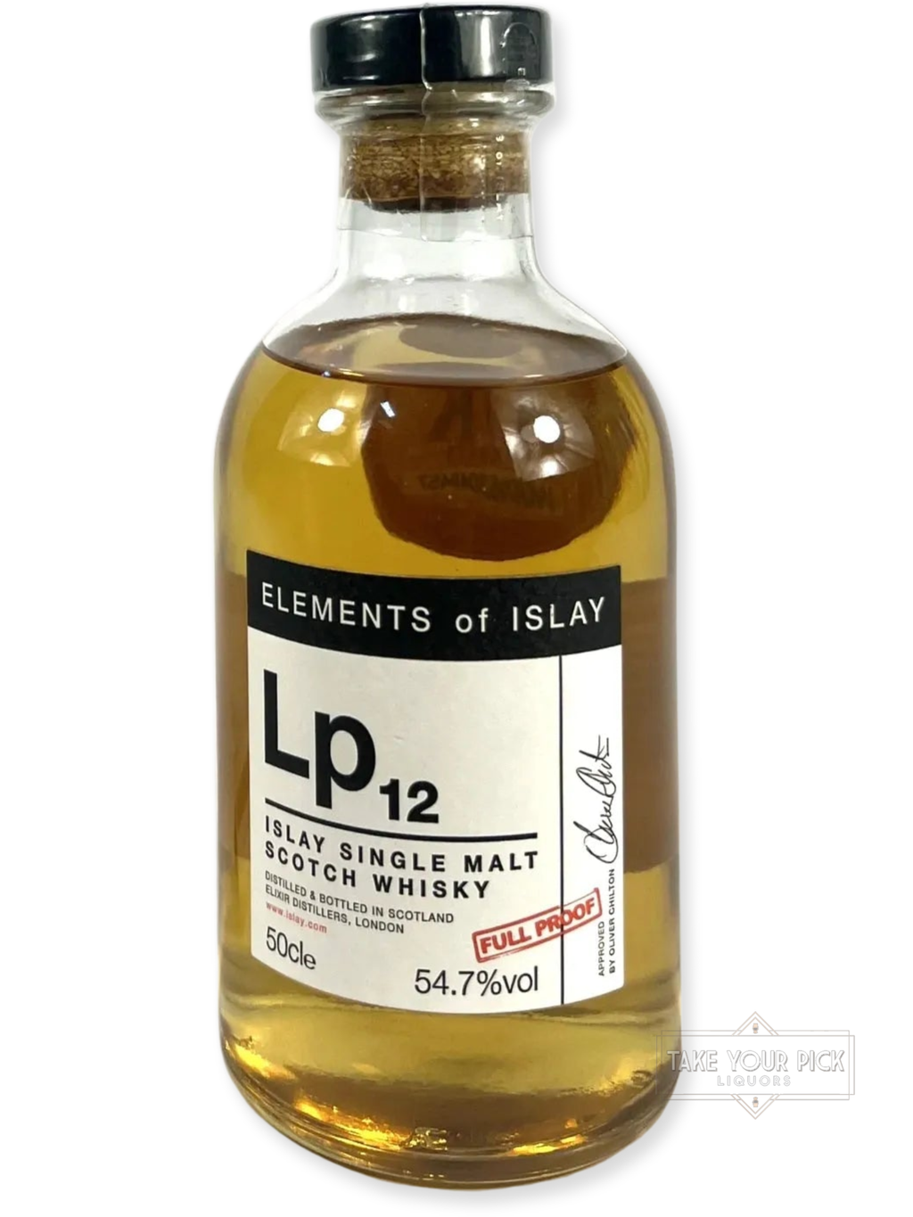 Elements of Islay Laphroaig LP12 (500ml) - 109.5 Proof - Bottle Front