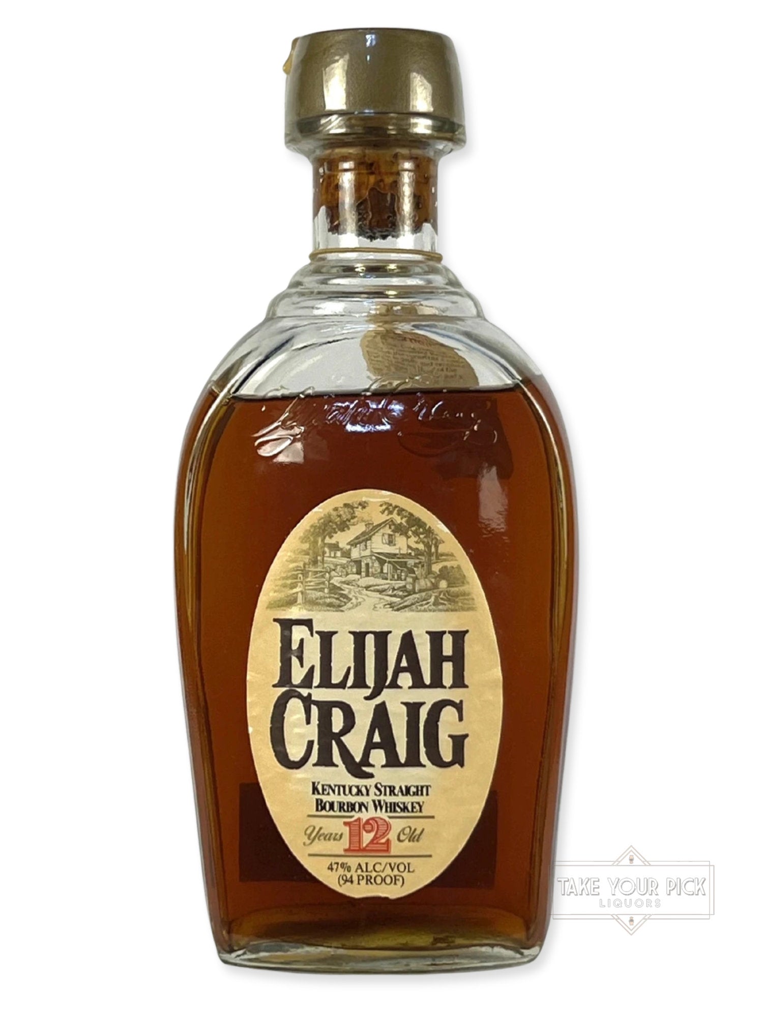 Elijah Craig 12-year Heaven Hill pre-fire 1991