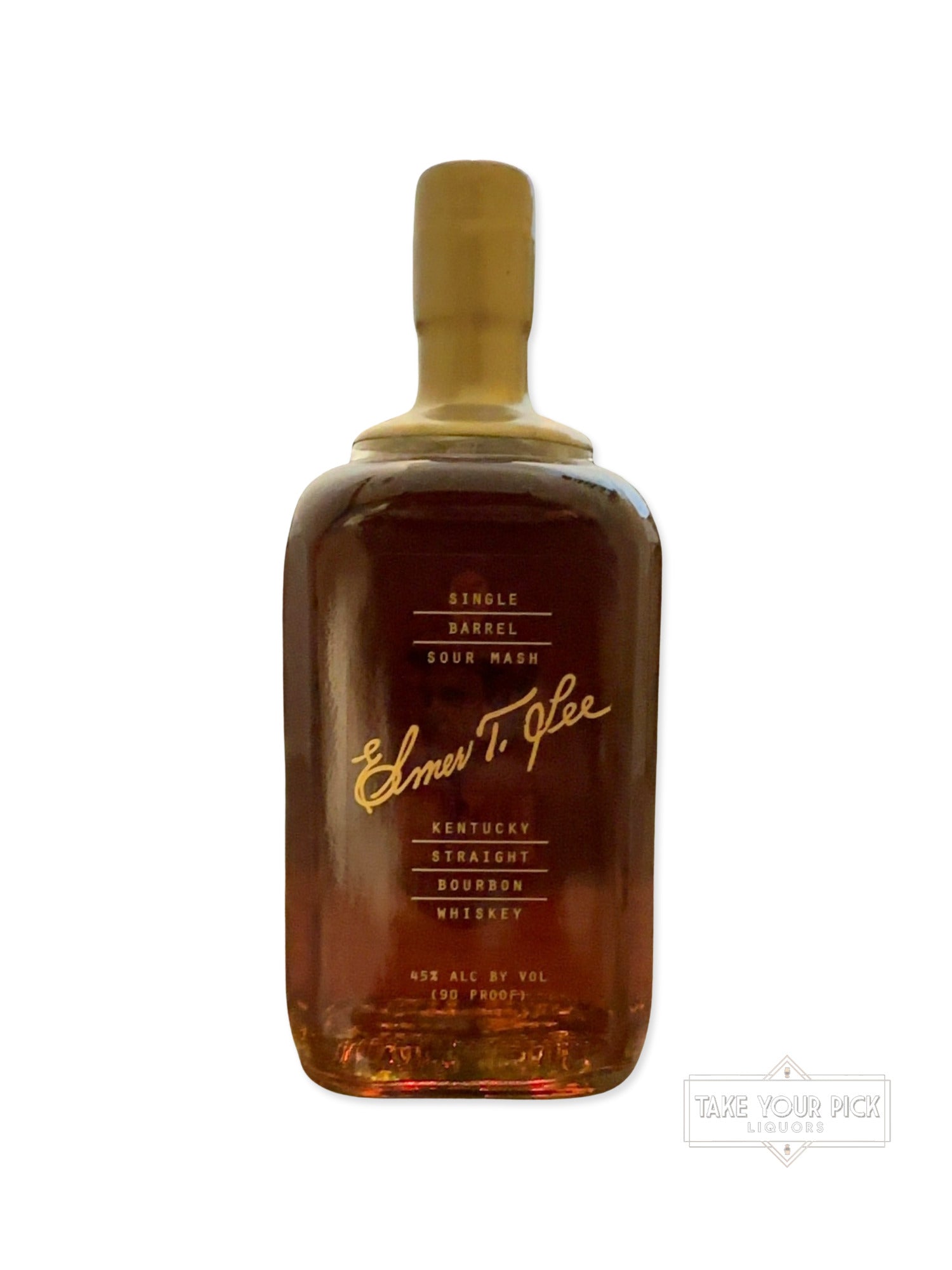 Elmer T. Lee Single Barrel Sour Mash Kentucky Straight Bourbon Whiskey 90 Proof