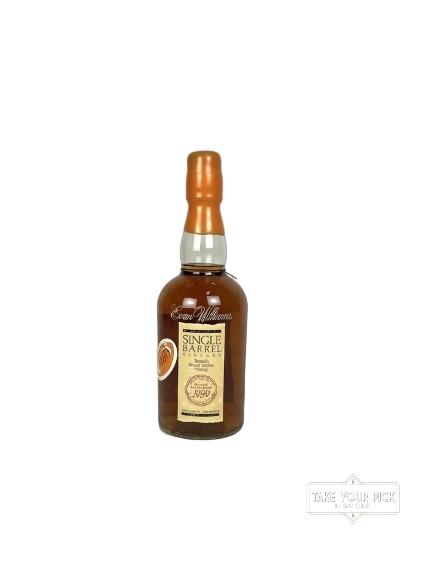 Evan Williams Single Barrel 1989 (pre-fire) - 86.6 Proof