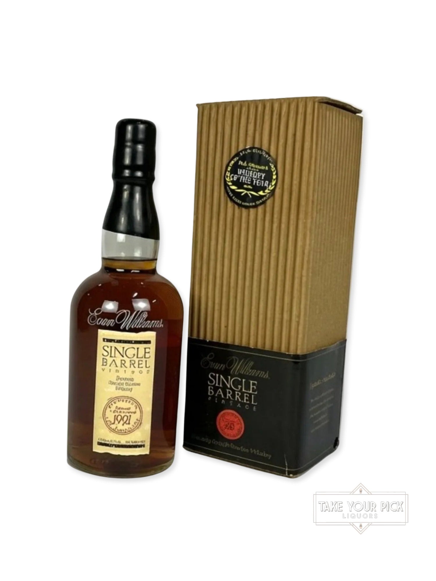 Evan Williams Single Barrel 1991 (pre-fire) - 86.6 Proof
