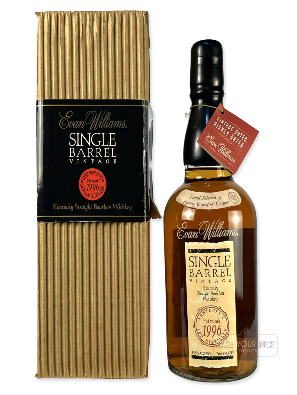 Evan Williams Single Barrel 1996 (Heaven Hill pre-fire)