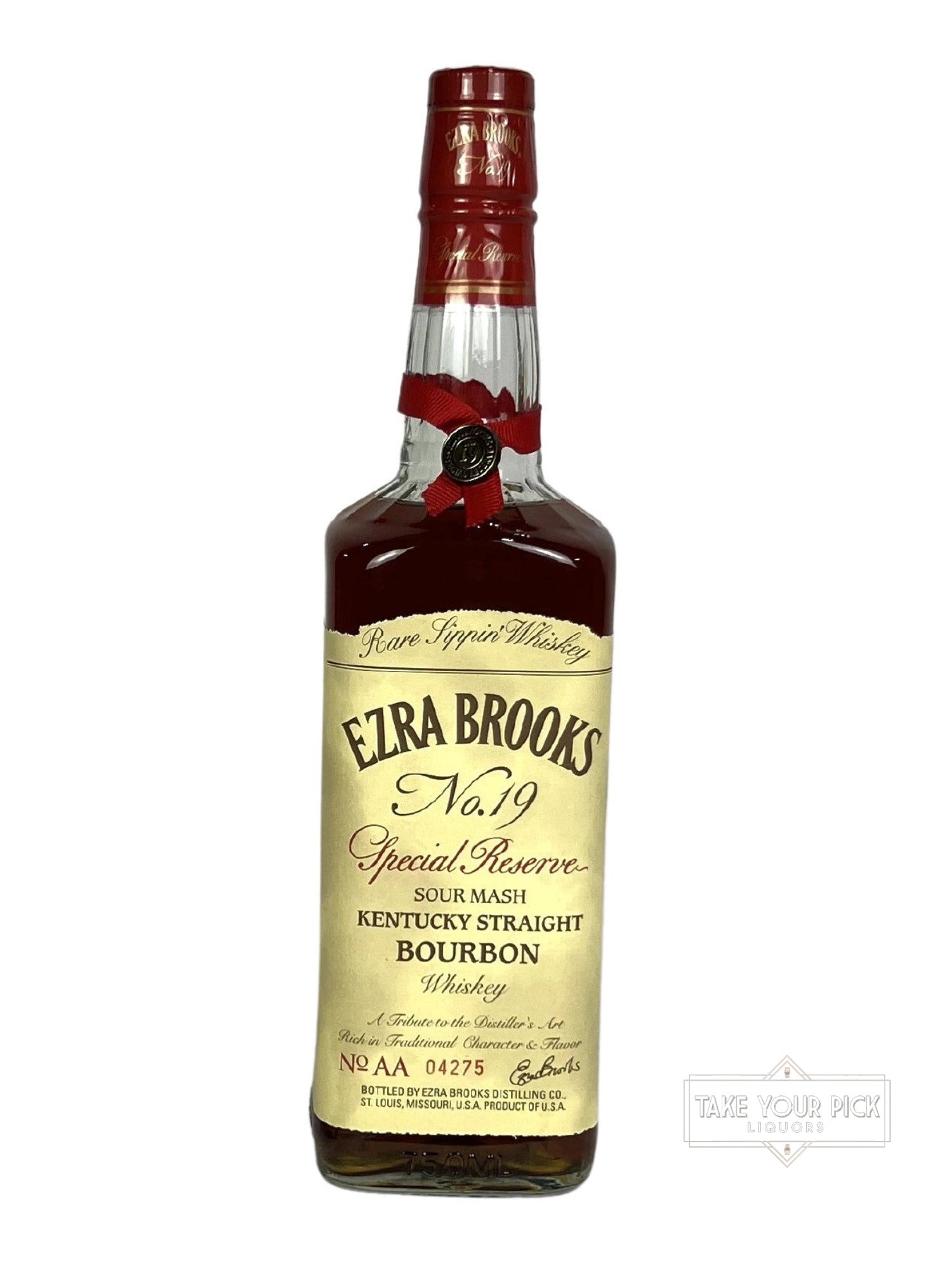 Ezra Brooks No.19 Special Reserve - 94 Proof