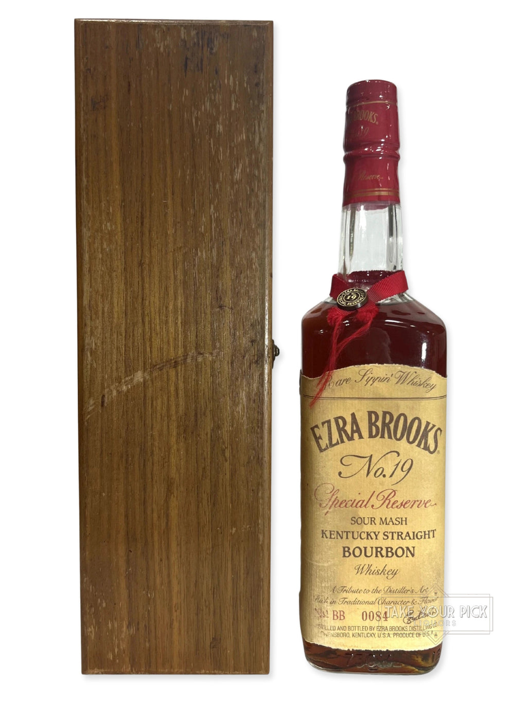 Ezra Brooks No.19 Special Reserve with box