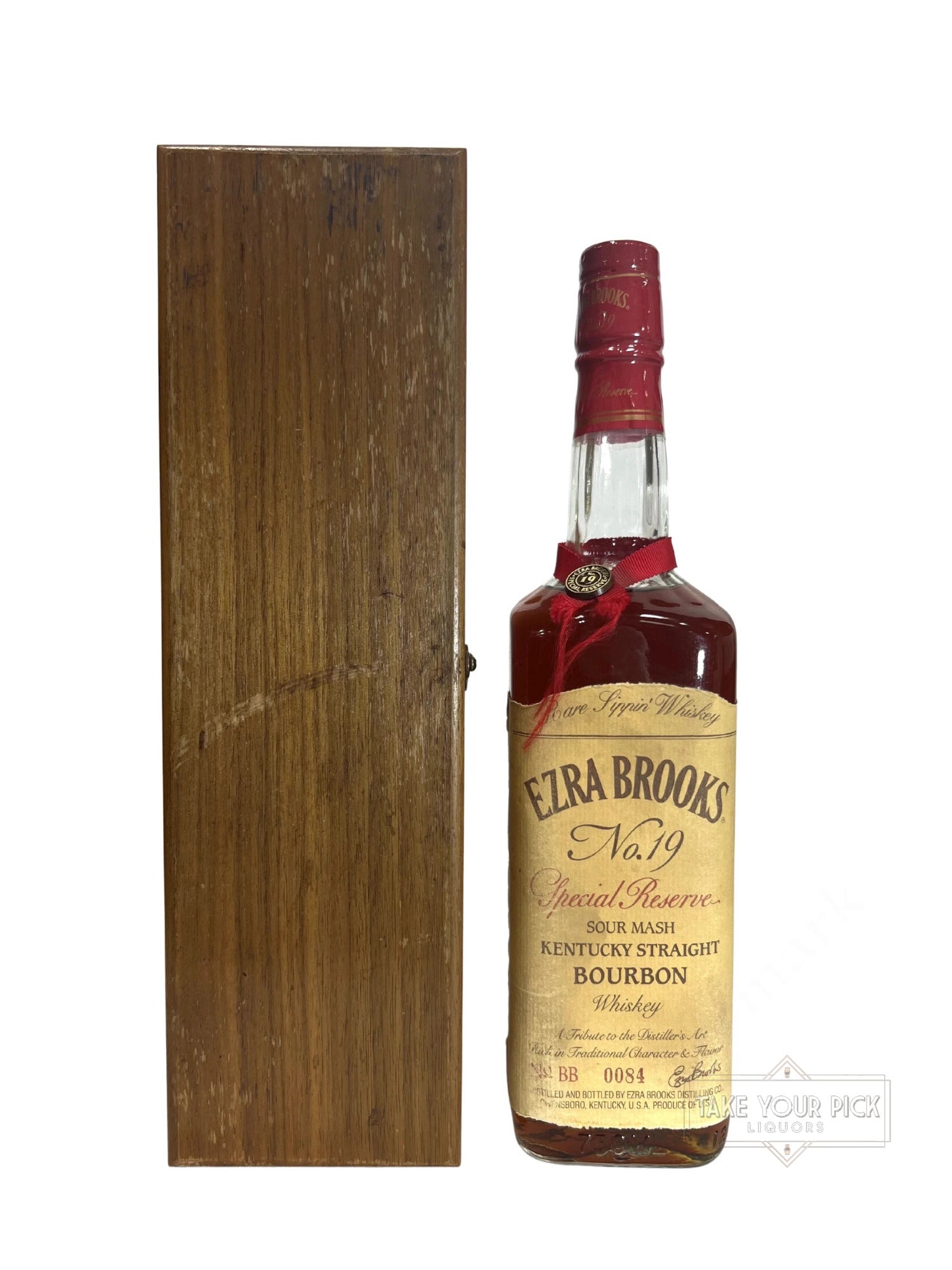 Ezra Brooks No.19 Special Reserve with box