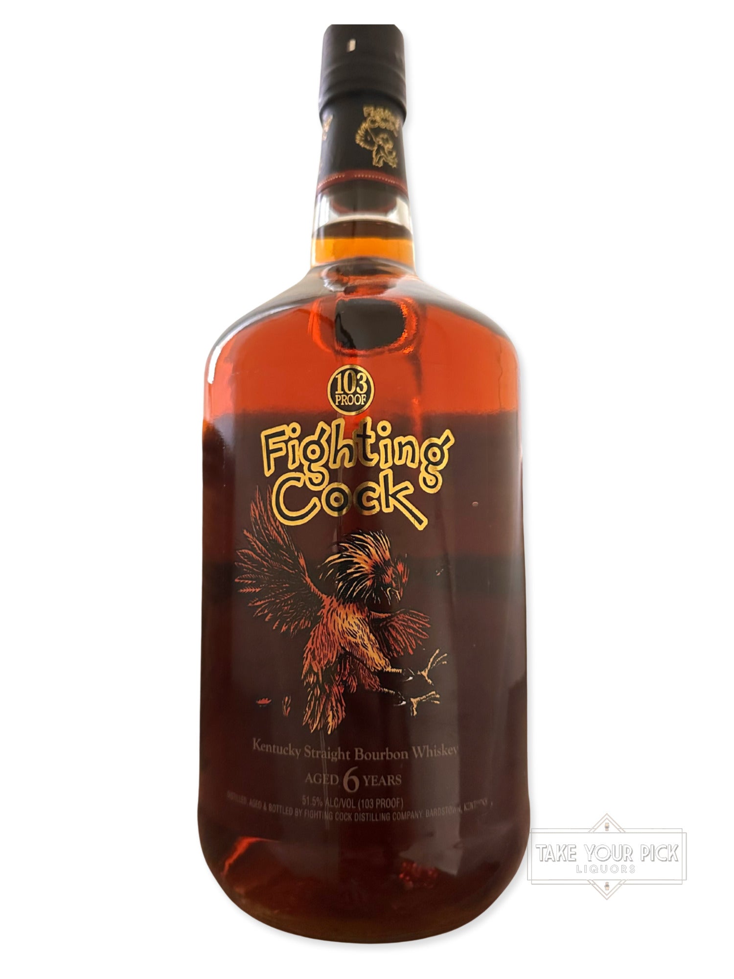 Fighting Cock Distilling Company Fighting Cock Kentucky Straight Bourbon Whiskey 103 Proof