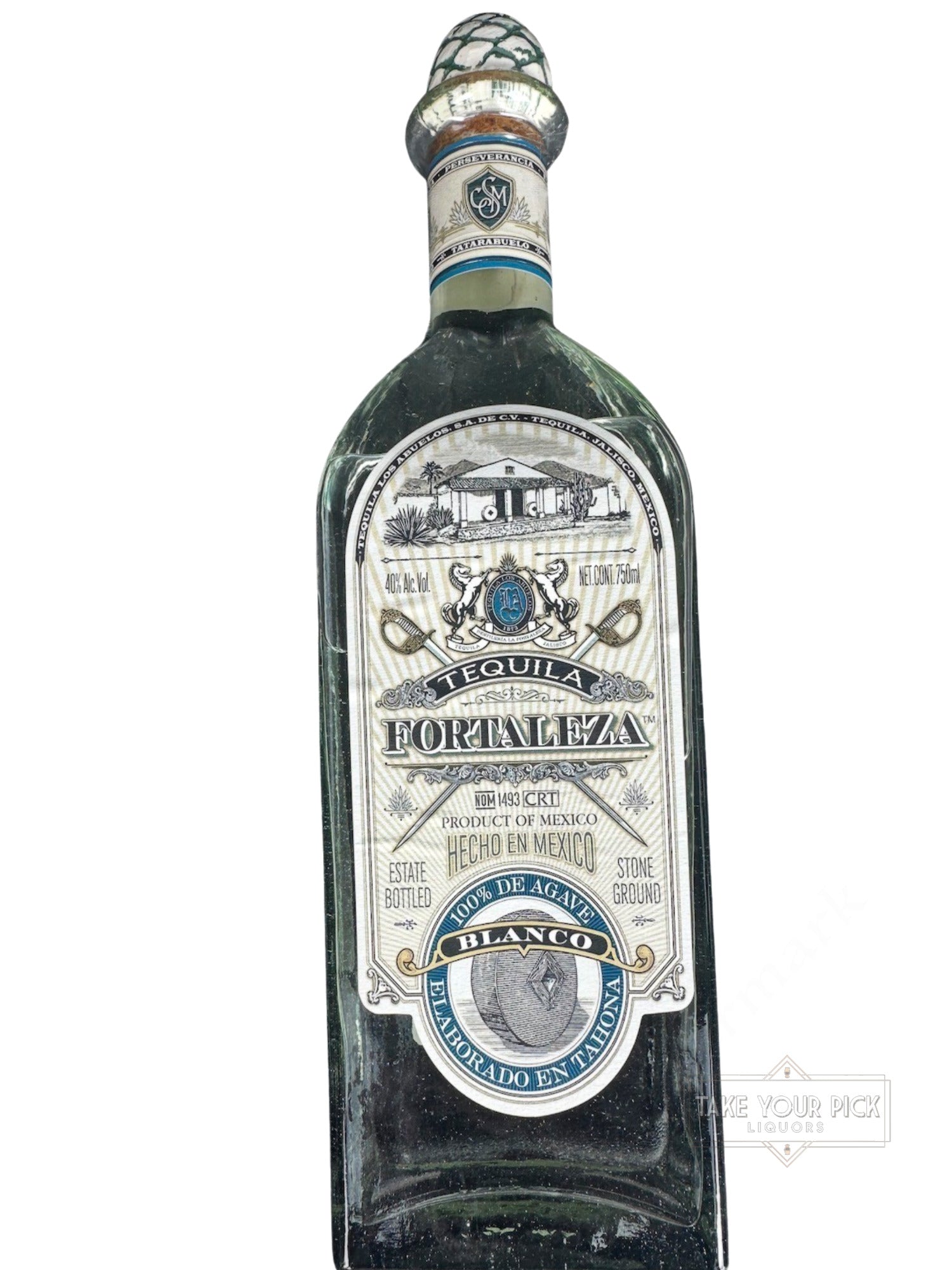 Fortaleza Tequila Blanco 80 Proof