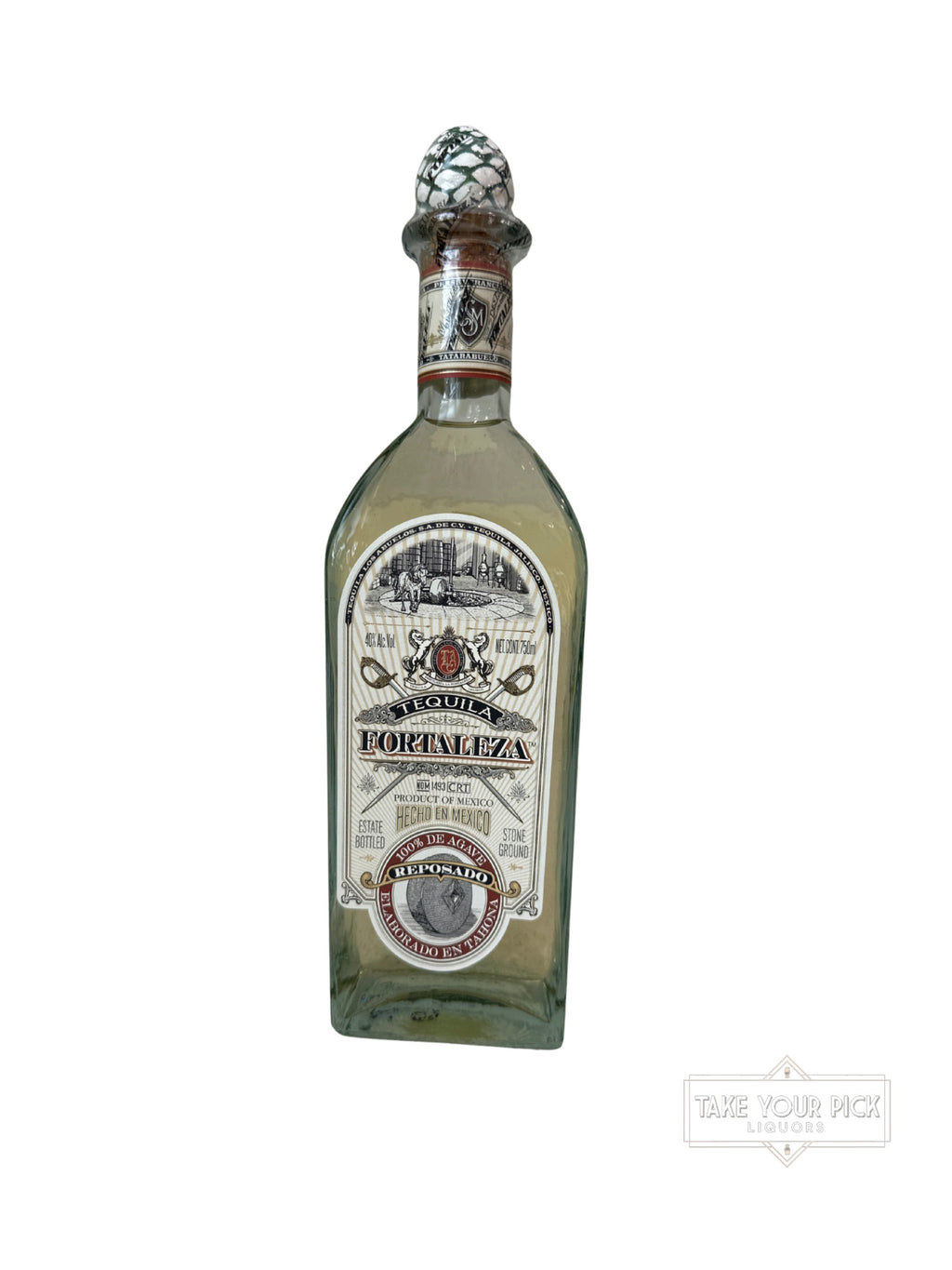 Fortaleza Tequila Reposado 80 Proof 750ml