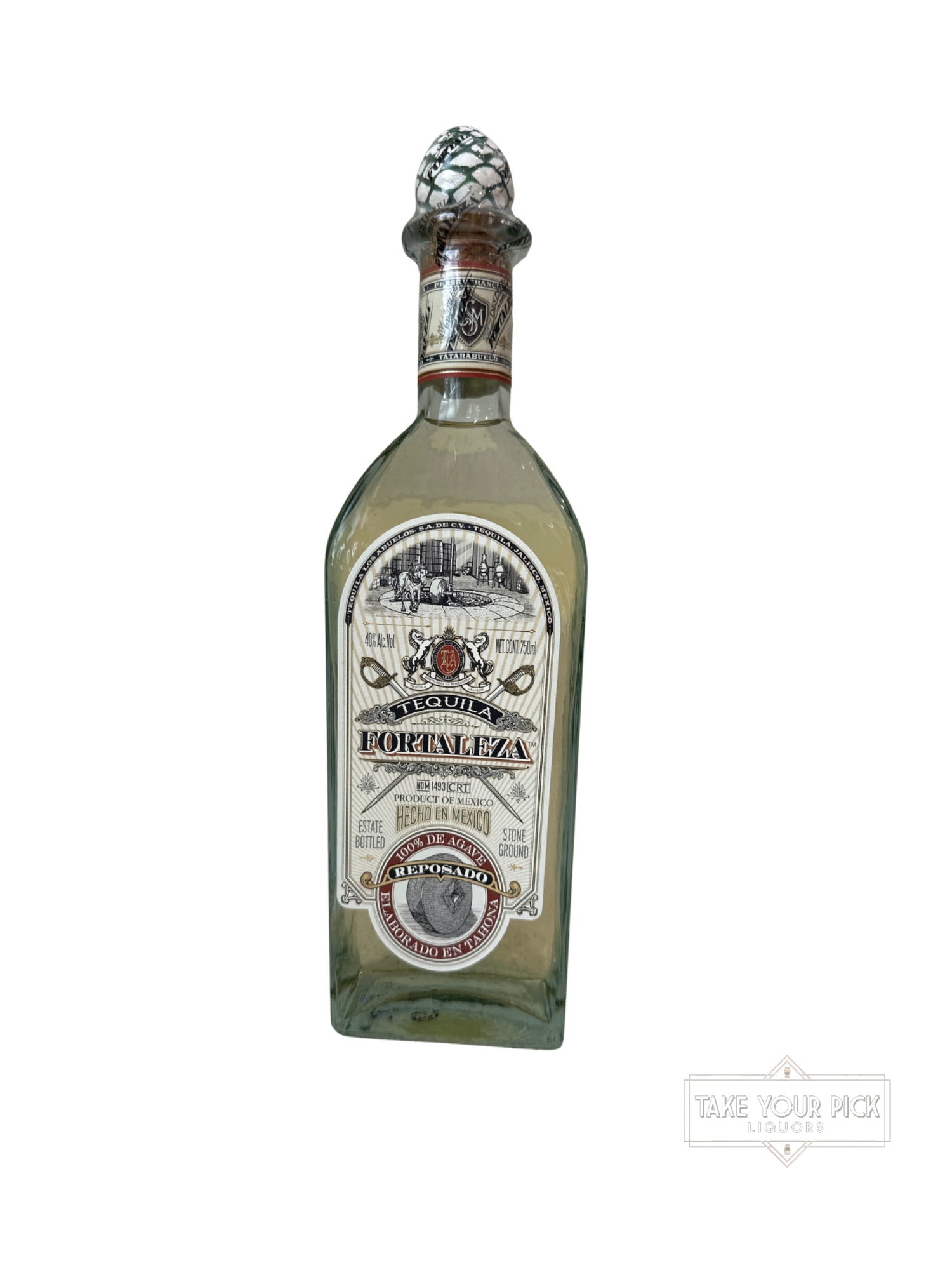 Fortaleza Tequila Reposado 80 Proof 750ml