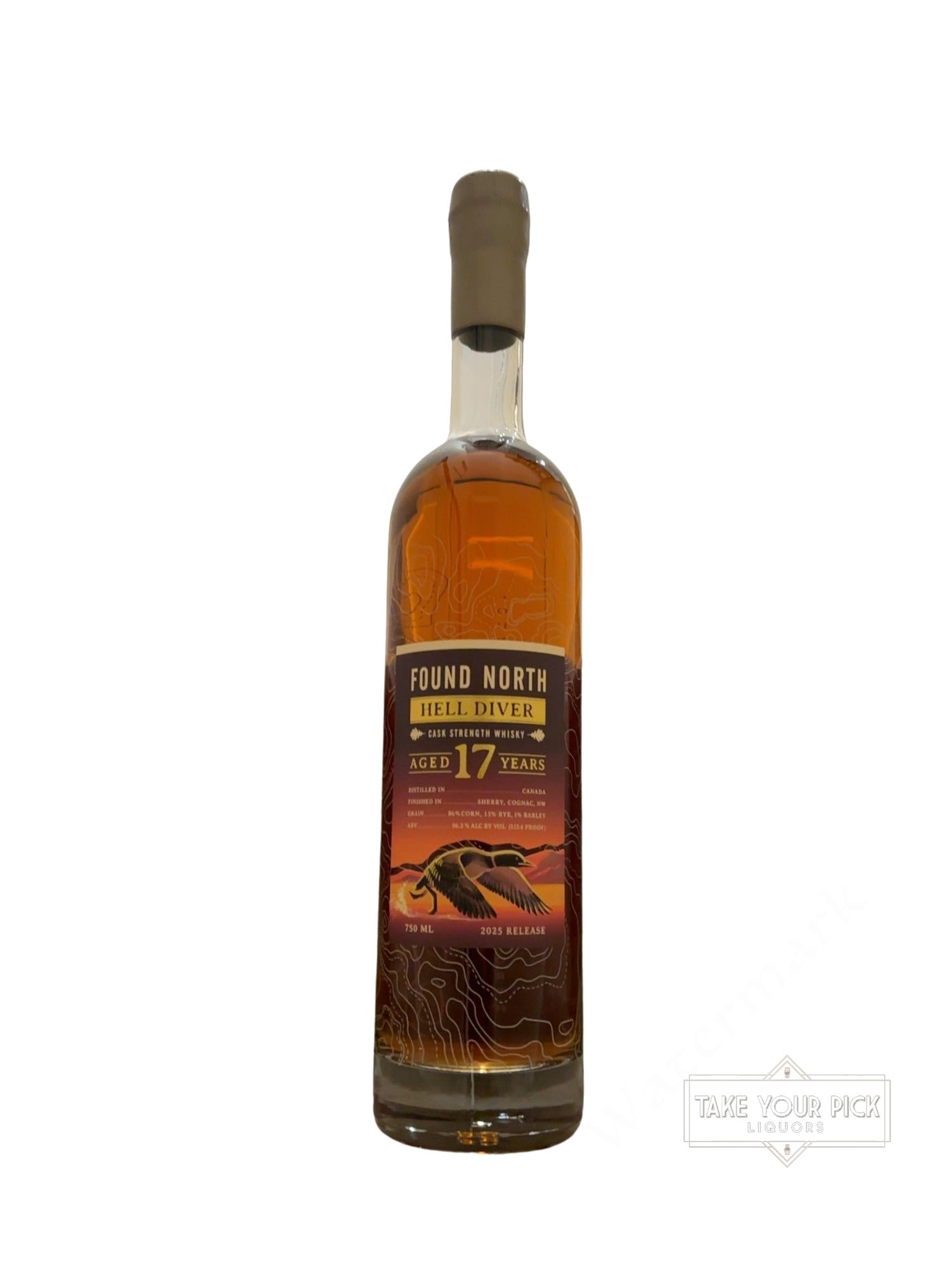 Found North Hell Diver 112.4 Proof